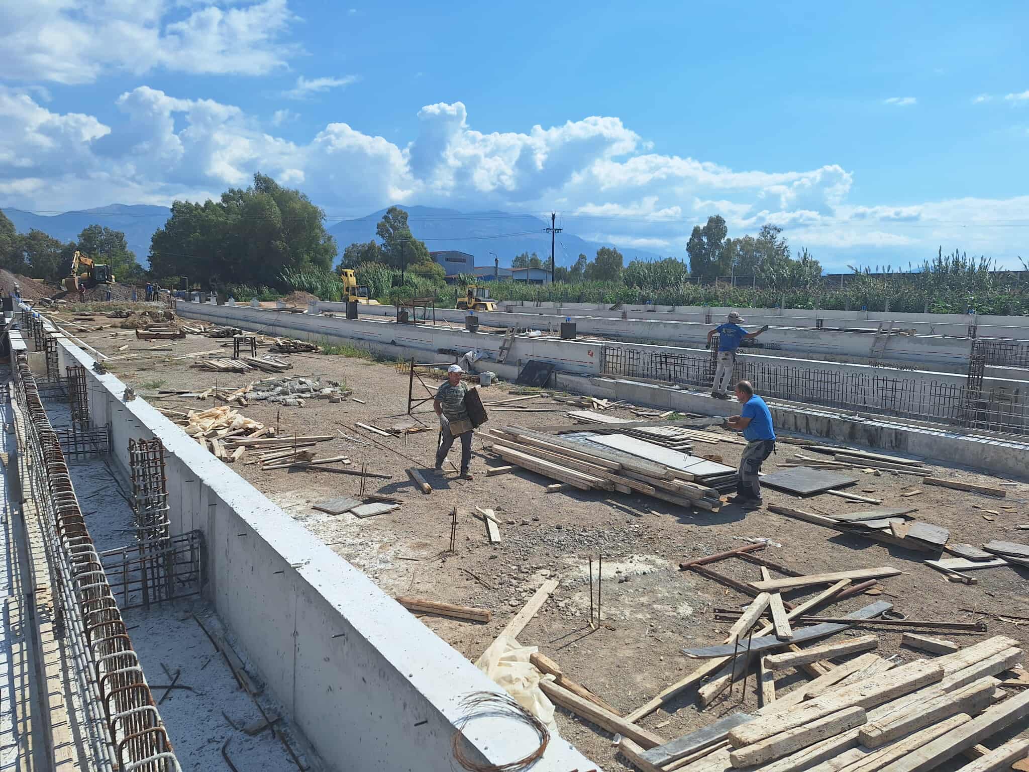 μοναδα ηλιακης ξηρανσης ιλυος καλαματας εργα 1
