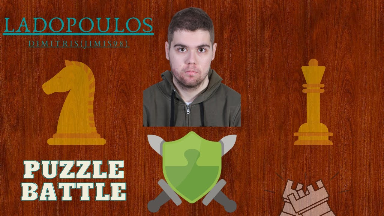 Μάθημα 40: Ο Έλληνας σκακιστής που κατέκτησε την 2η θέση στα Puzzle Battle, Ladopouls Dimitris.