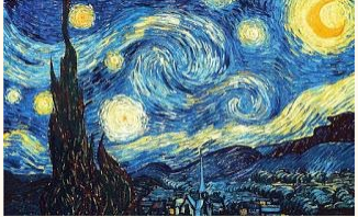 Challenge - Ονειρεύομαι την έναστρη νύχτα του Vincent Van Gogh